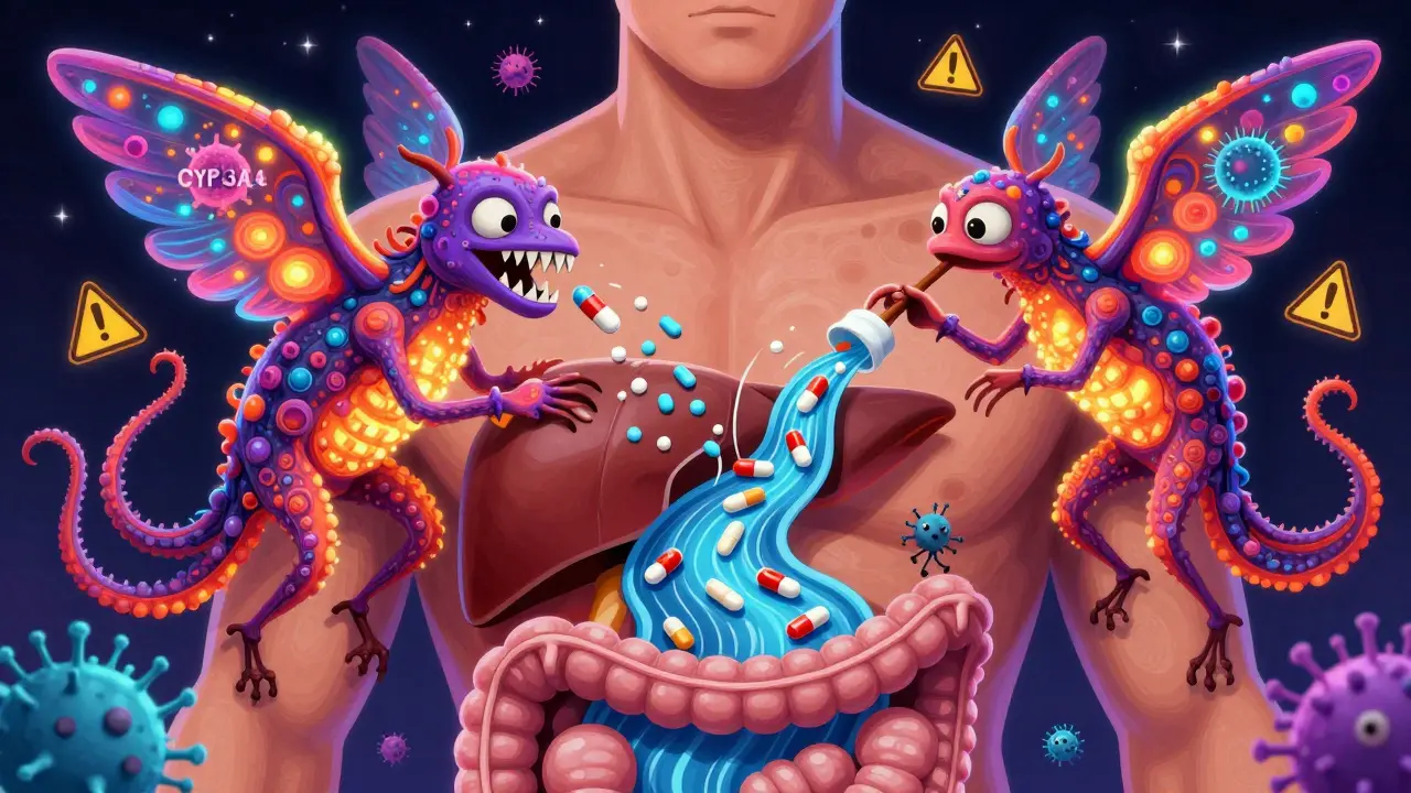 Antiviral Medications and CYP3A4/P-gp Interactions: What You Need to Know