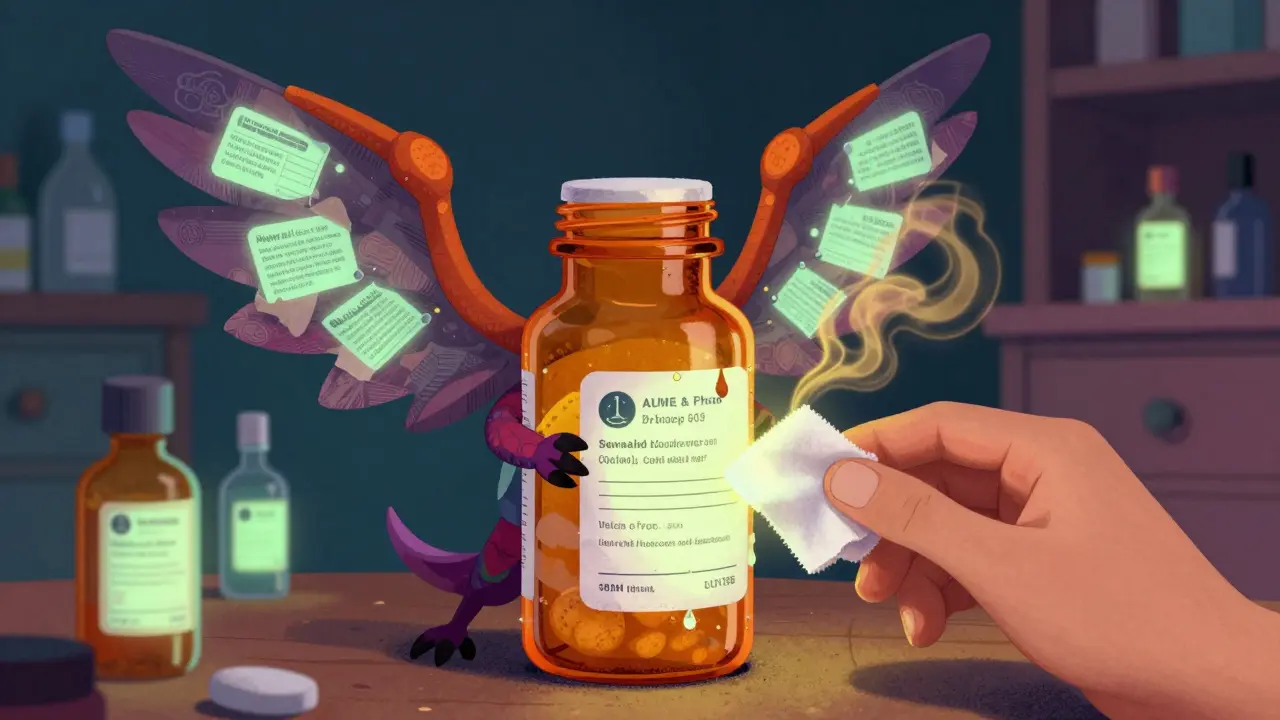 How to Safely Remove Personal Information from Medication Bottles to Prevent Identity Theft