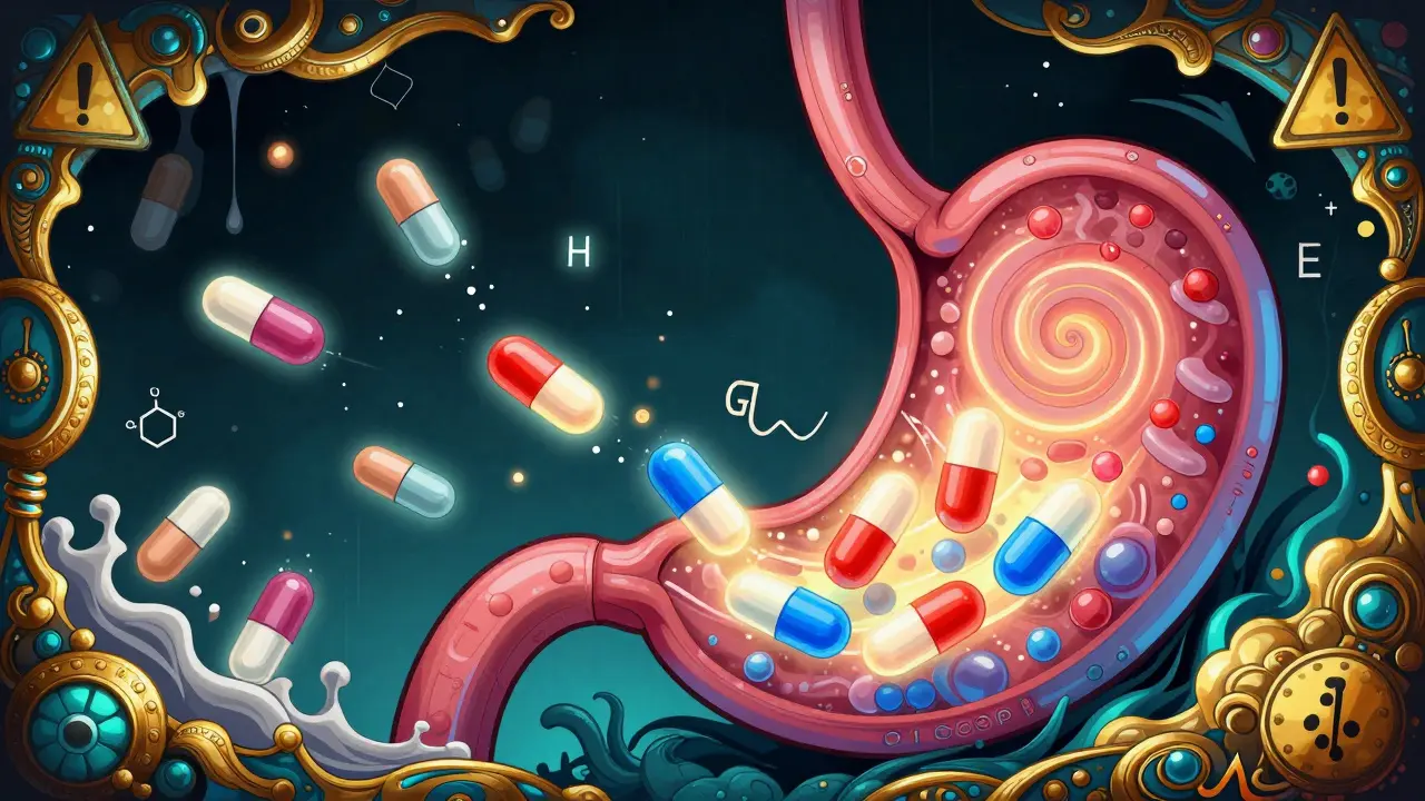 Acid-Reducing Medications and How They Interfere With Other Drugs